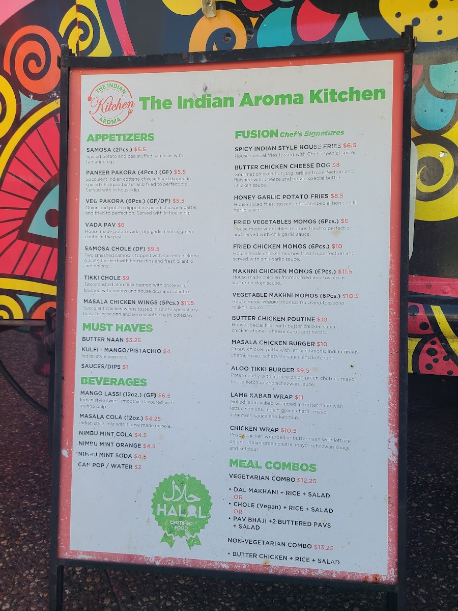 Menu The Indian Aroma Kitchen In St. Catharines-4